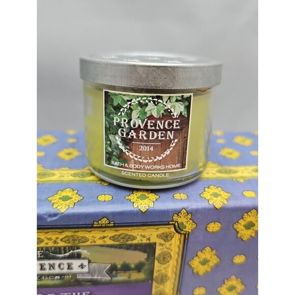 Bath & Body Works Provence Candles French Countryside Garden Fragrance Boxed Set - Picture 11 of 16